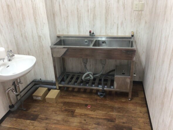 厨房と仕上げだけでオシャレなテンポへ。　つくば市天久保　賃貸物件　テナント　リフォームイメージ07