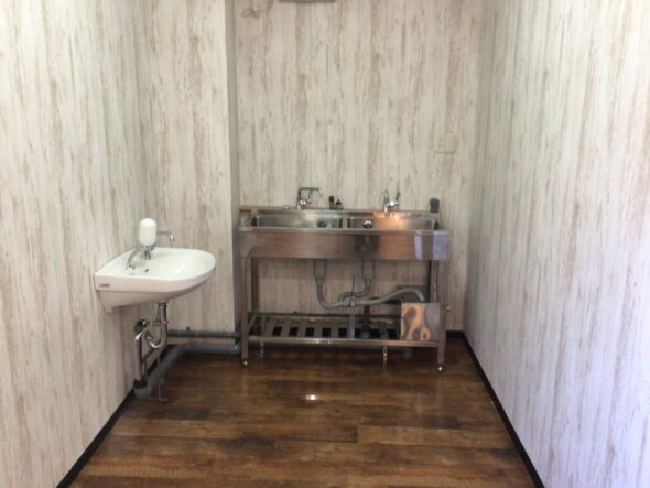 厨房と仕上げだけでオシャレなテンポへ。　つくば市天久保　賃貸物件　テナント　リフォームイメージ04