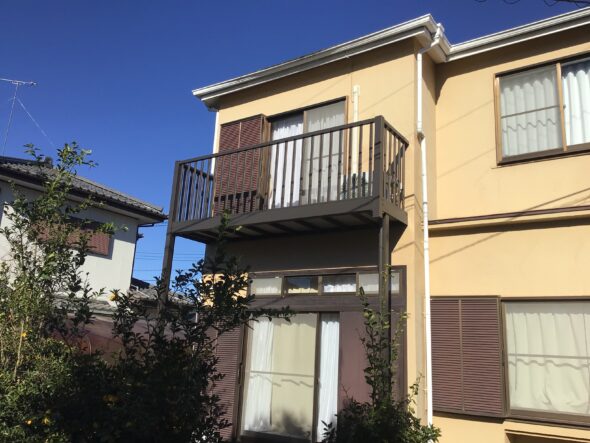 雨漏れしたからベランダ撤去！？　牛久市田宮町　住宅　戸建て　リフォームイメージ02